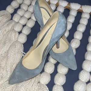 Nine West suede heels